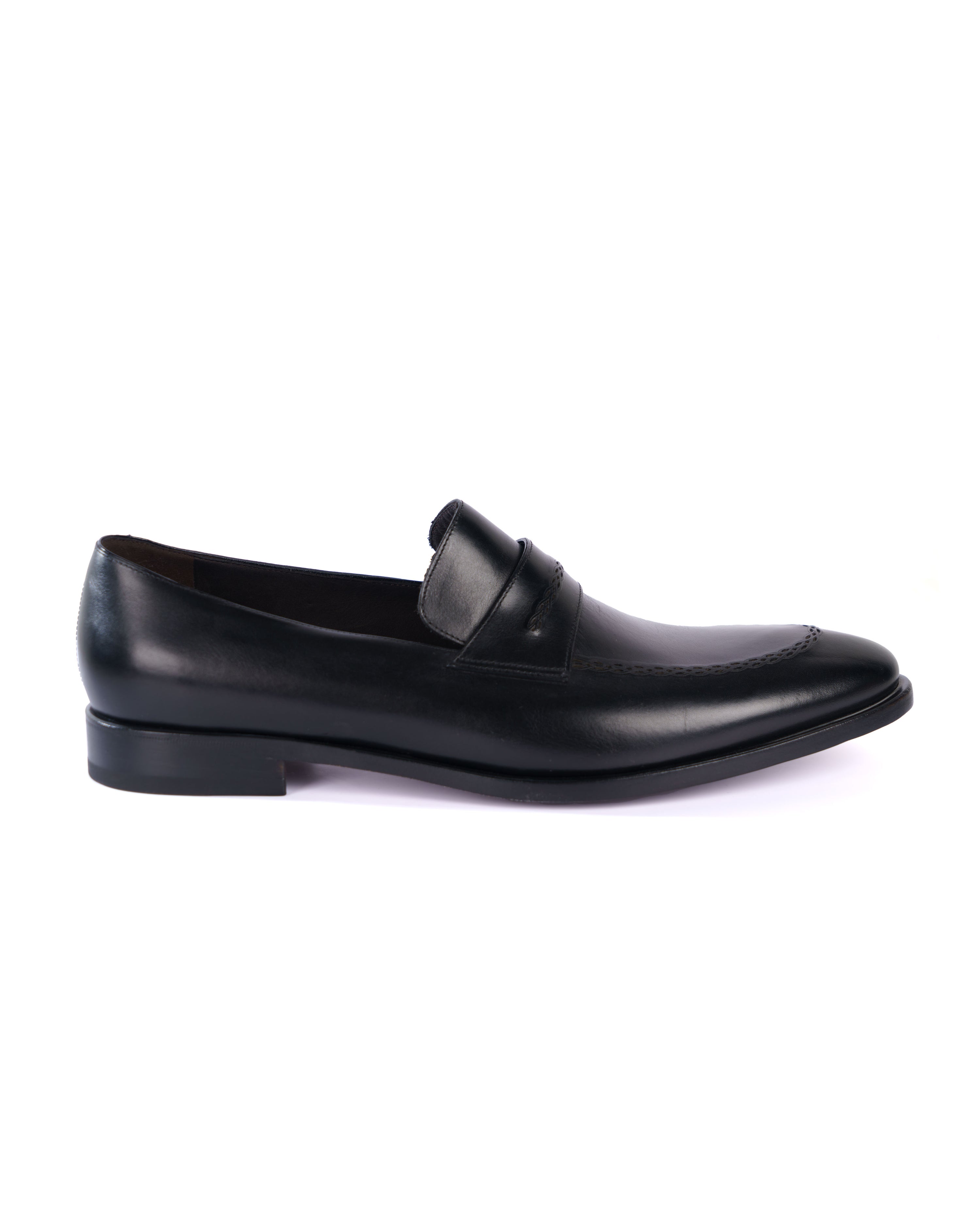 Blue Loafer Shoes - BEVAVA