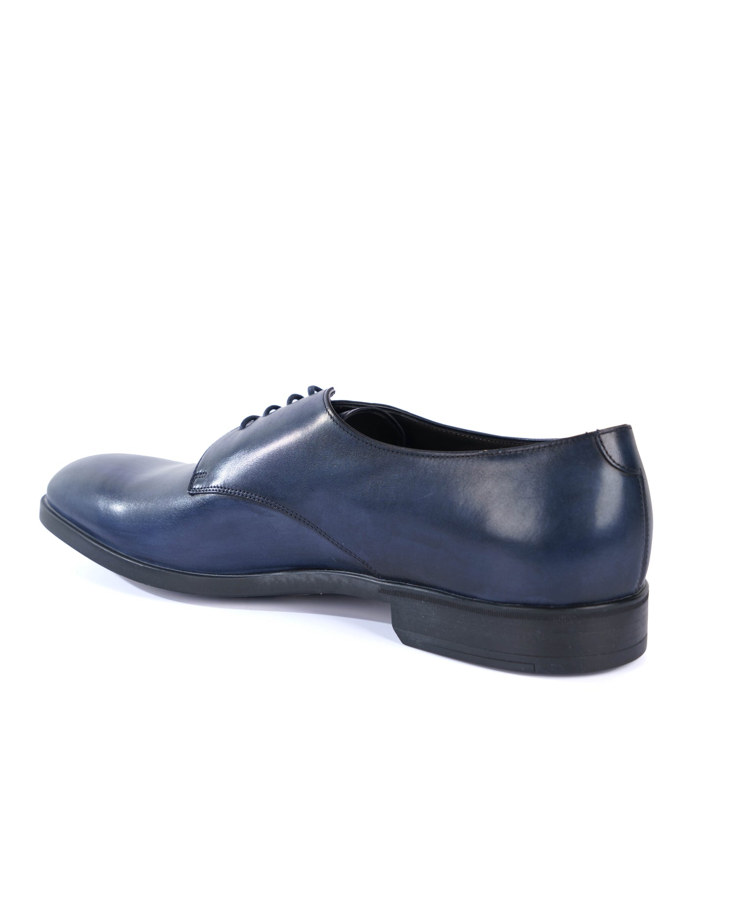 Blue Derby Shoes