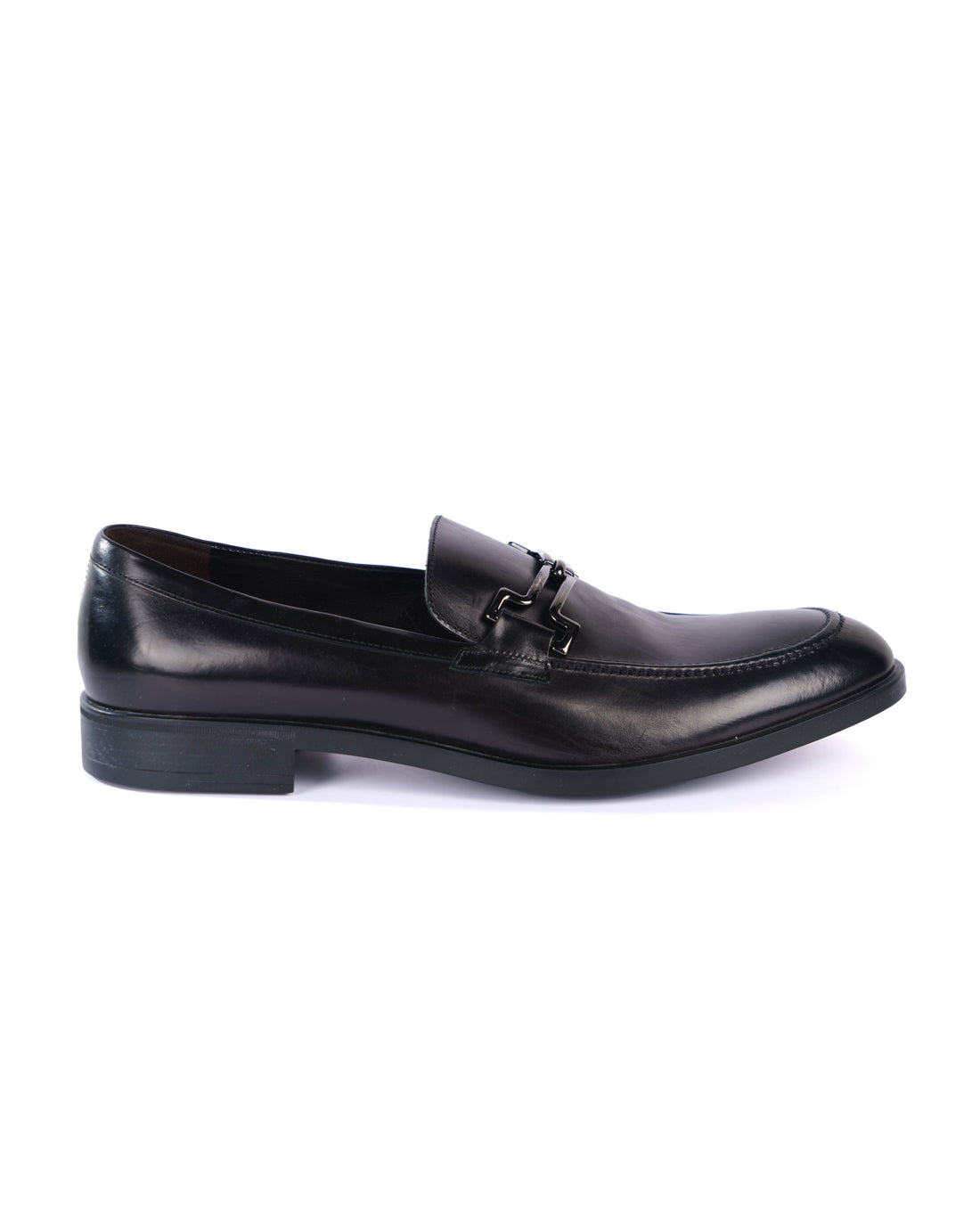 Black Loafer Shoes - BEVAVA