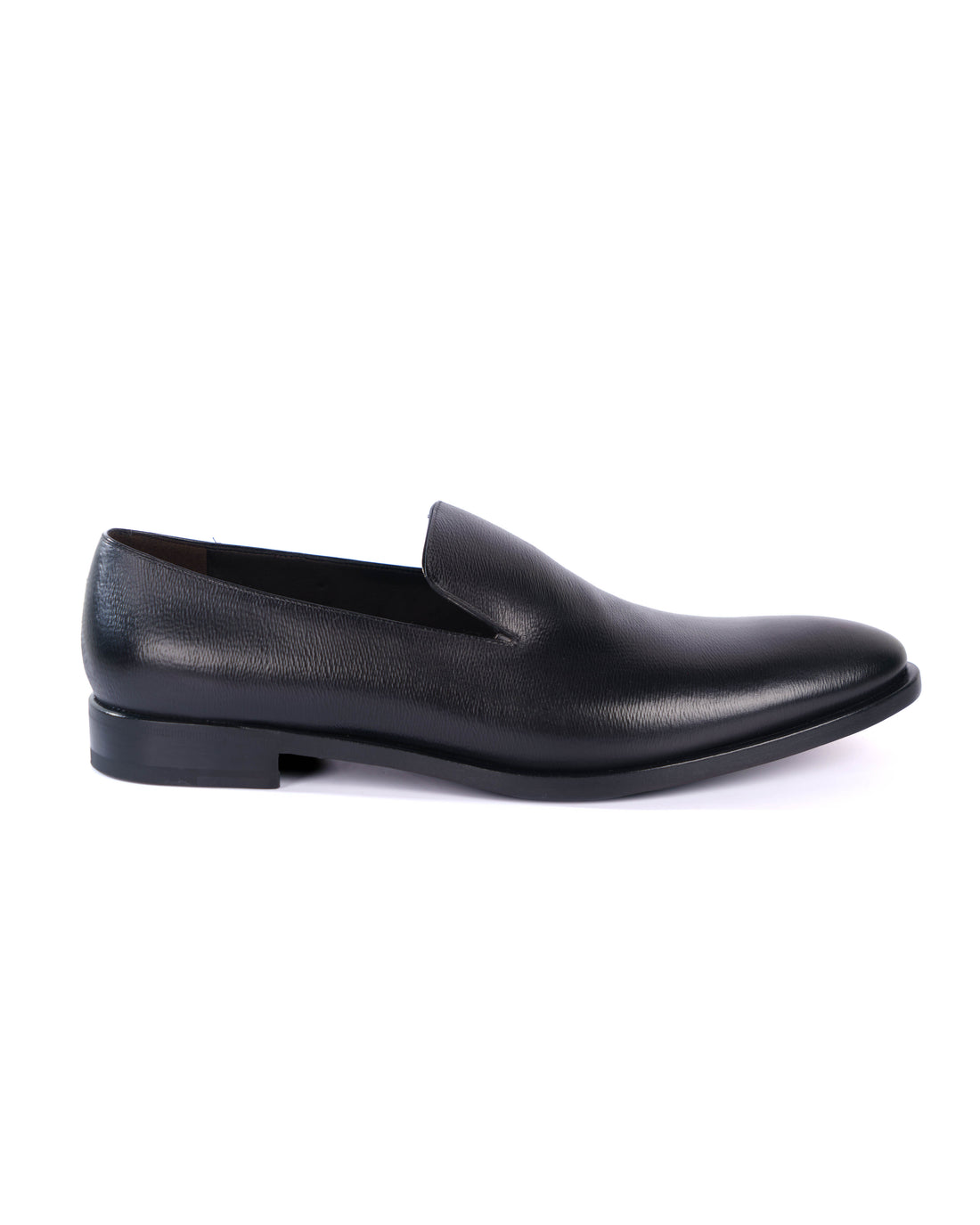 Black Loafer Shoes - BEVAVA