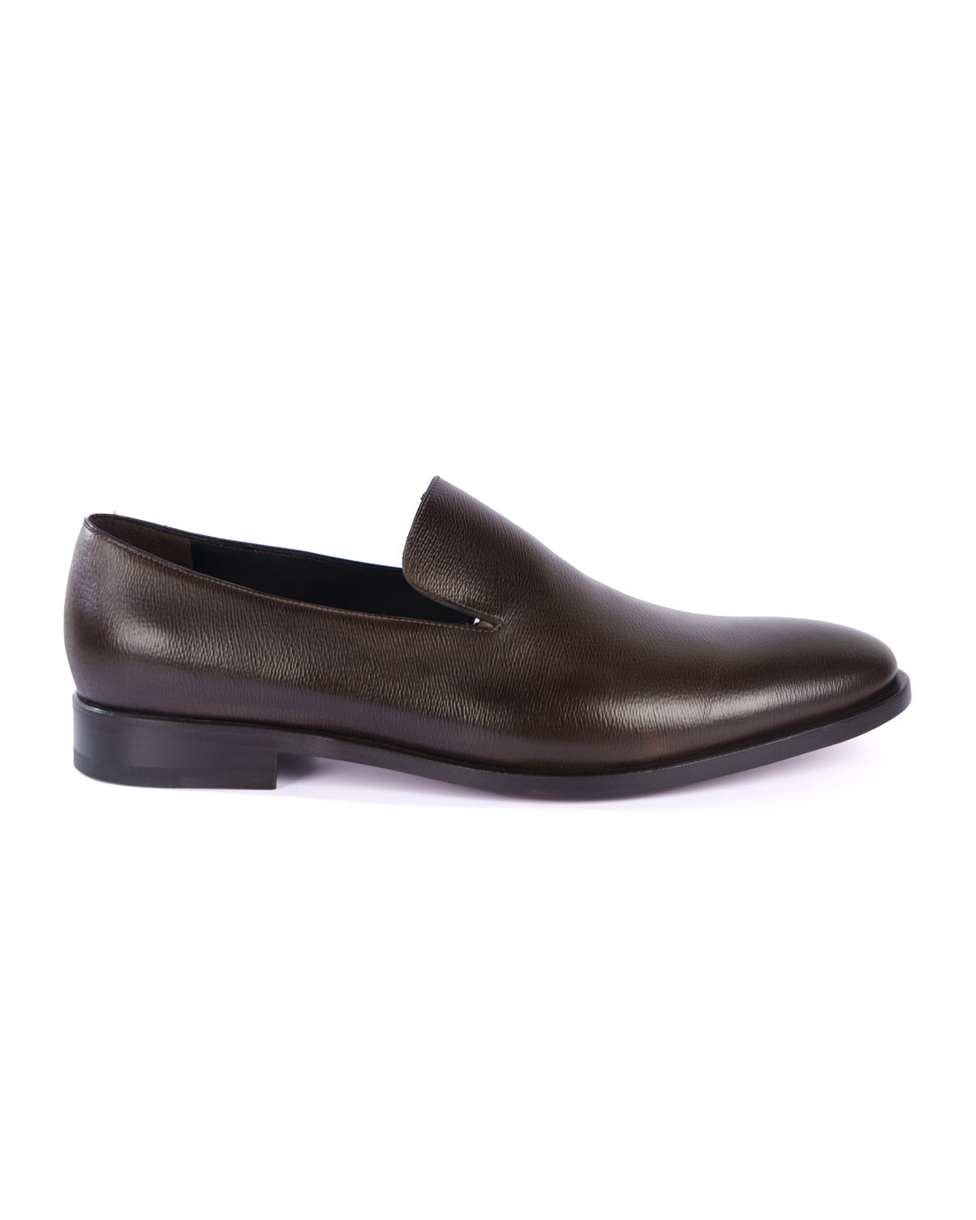 Brown Loafer Shoes - BEVAVA