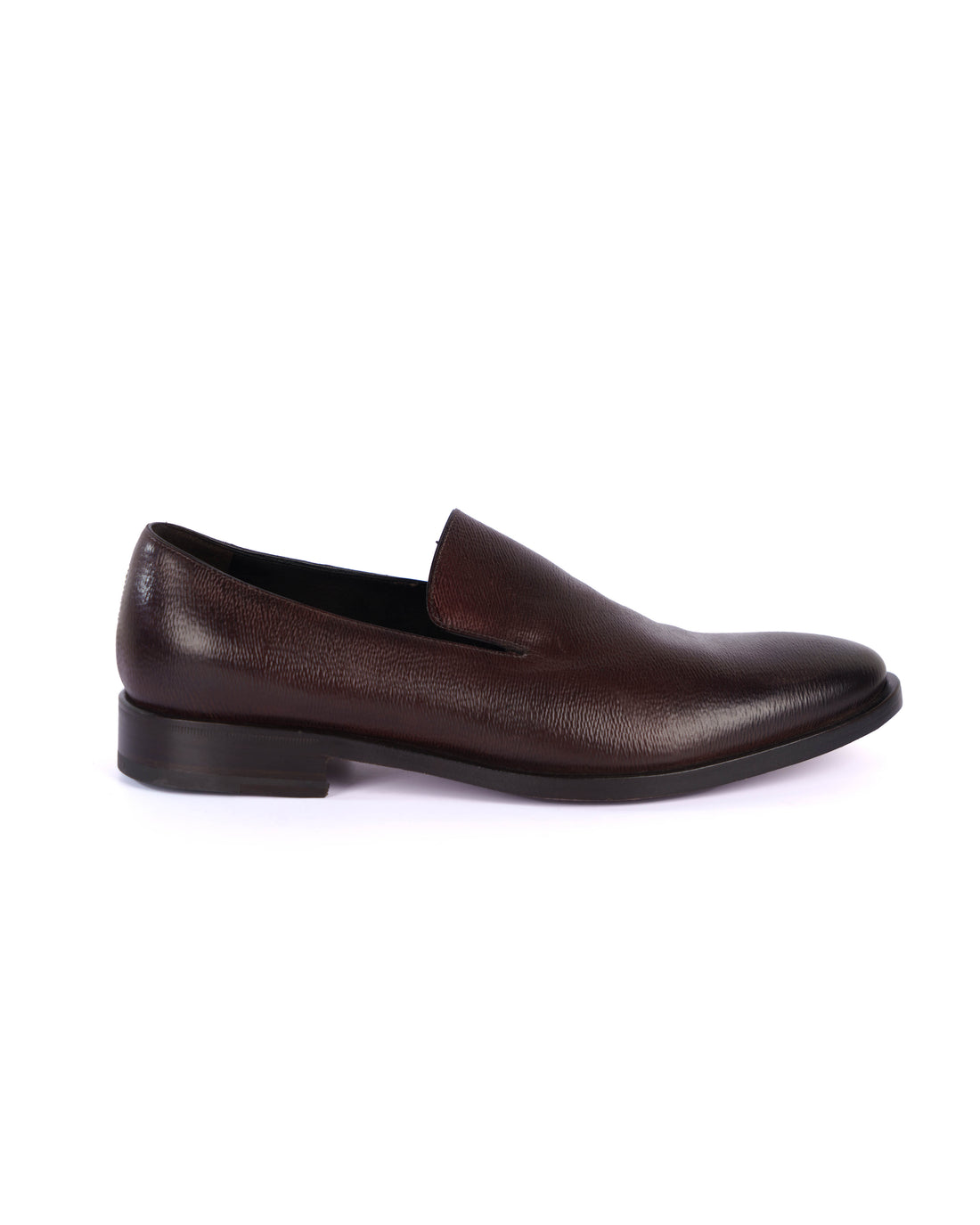 Brown Loafer Shoes - BEVAVA