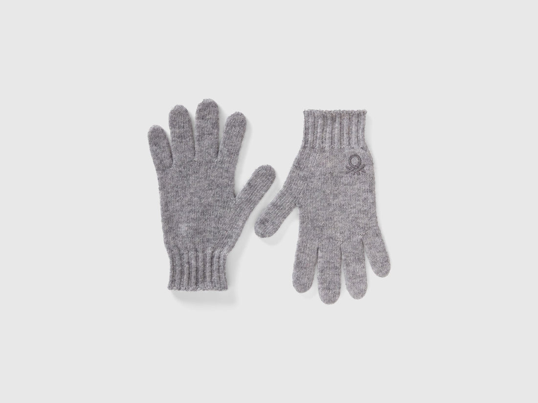 Gloves In Stretch Wool Blend_1244CG00F_501_01