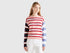 Striped Sweater In Pure Cotton_1298E1069_03Z_01