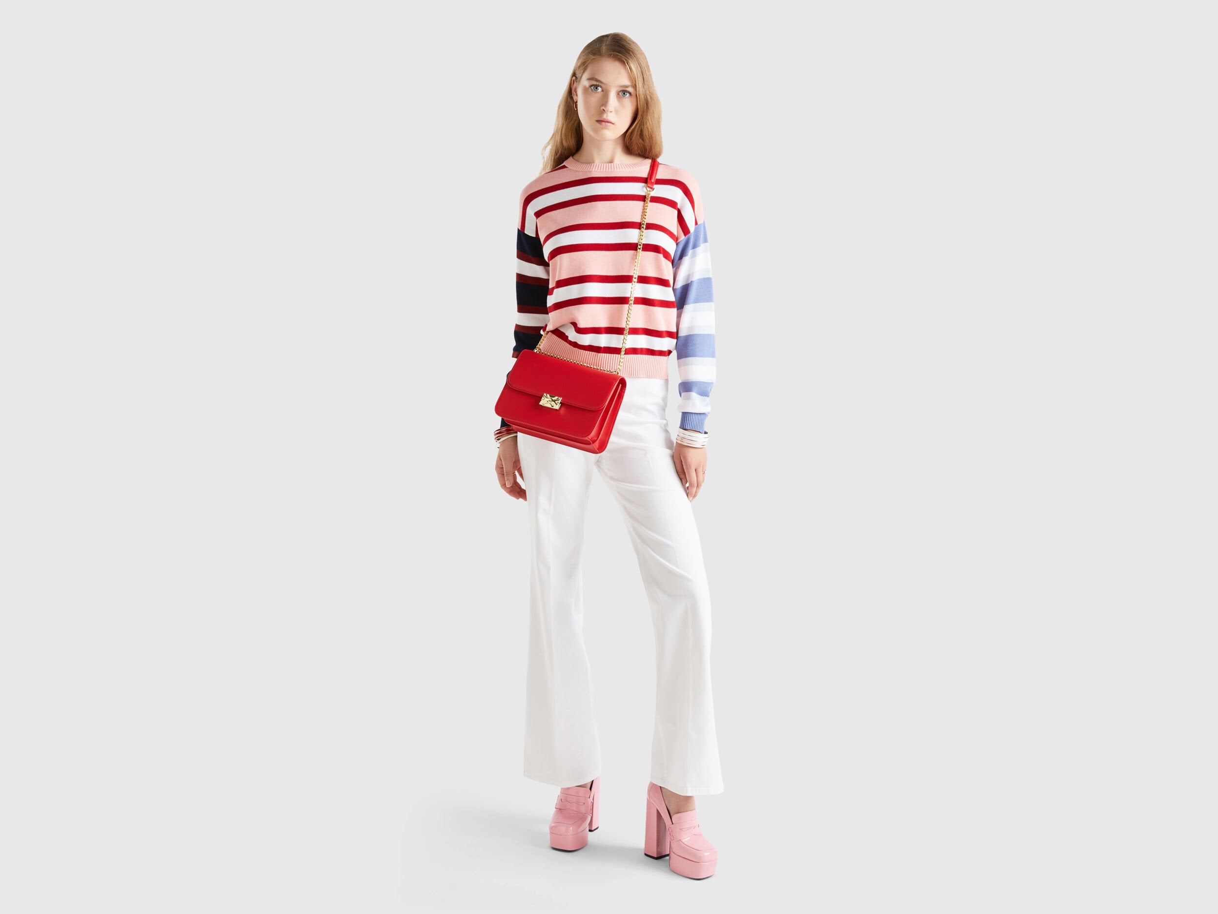 Striped Sweater In Pure Cotton_1298E1069_03Z_03