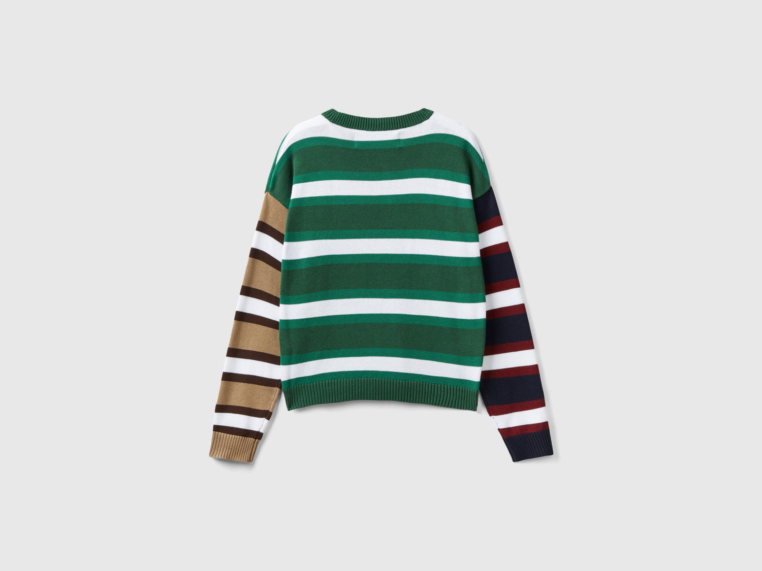 Striped Sweater In Pure Cotton_1298E1069_2E5_05