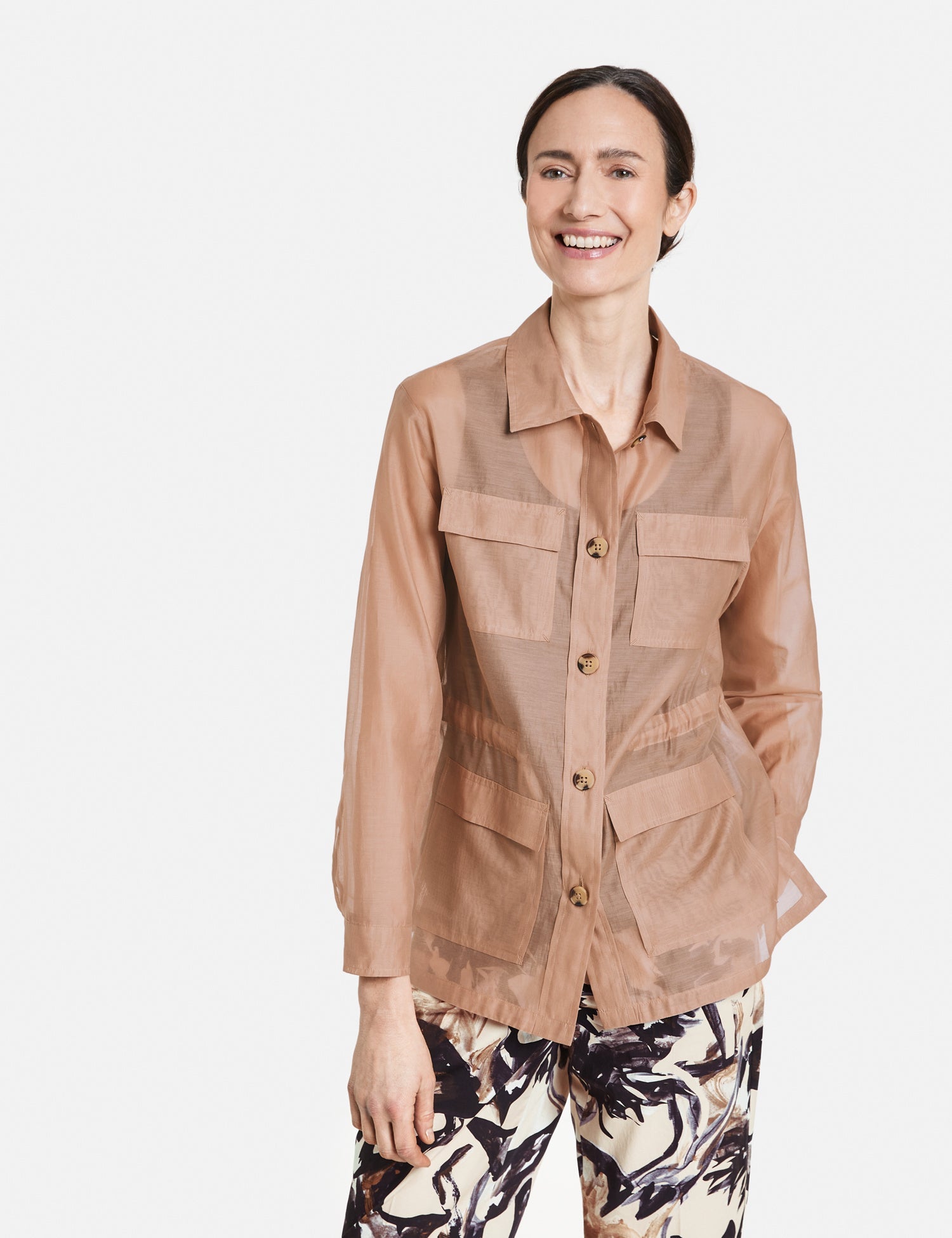 Semi-Sheer Blazer Jacket Gerry Weber