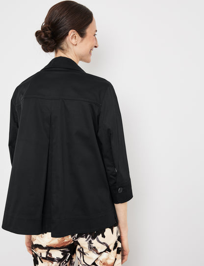 Blazer Jacket With Patch Pockets