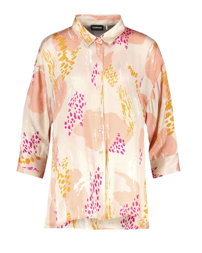 Pink Blouse 3/4 Sleeve