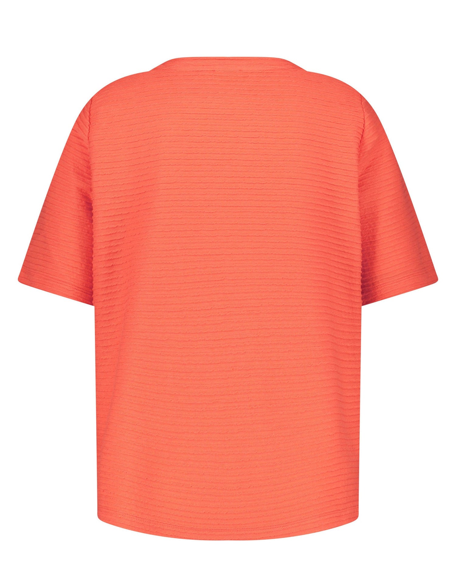 Coral Textured Jersey T-Shirt Samoon