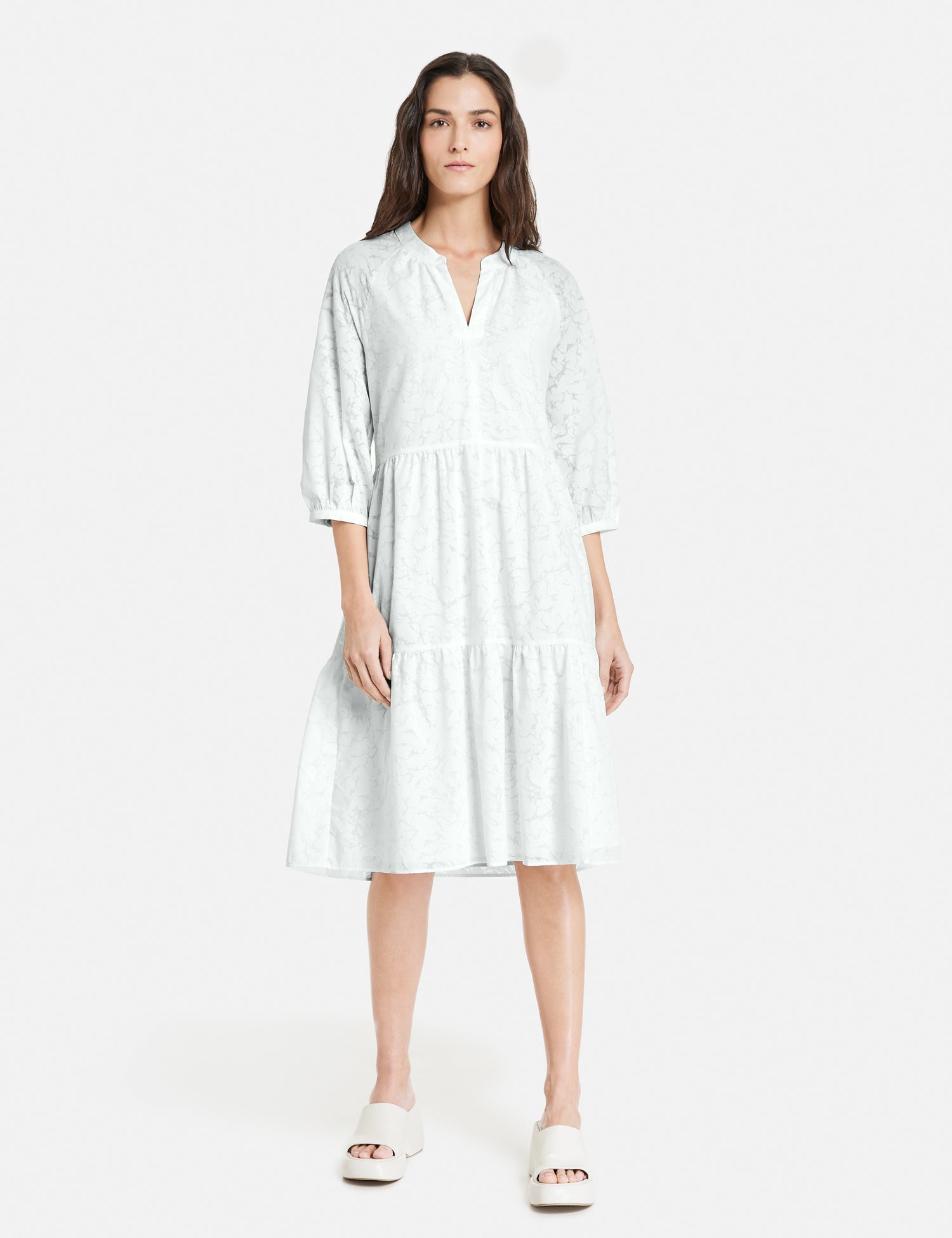 Devoré Effect A-Line Dress Gerry Weber