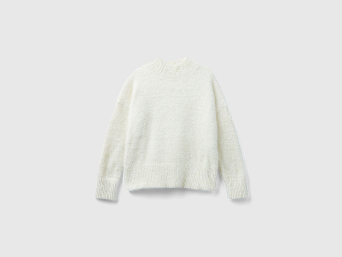 Furry Yarn Turtleneck Sweater_19BAC200H_074_01