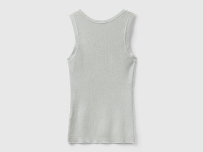 Ribbed Tank Top With Lurex_1MEBDH00G_75U_05