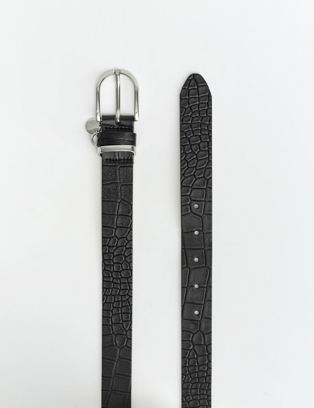 Mock Croc Leather Belt_201035-72040_11000_02