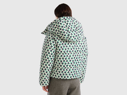 Padded Jacket With Flower Print_20RNDN03M_74Y_02