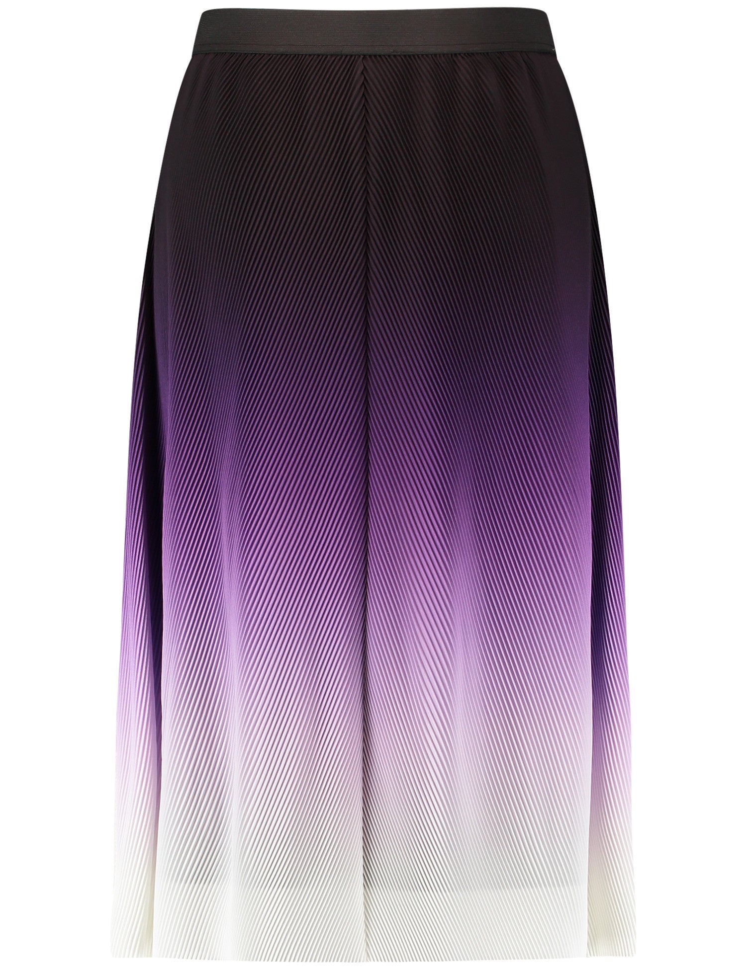 Pleated Skirt With Colour Gradiation And Elasticated Waistband_03