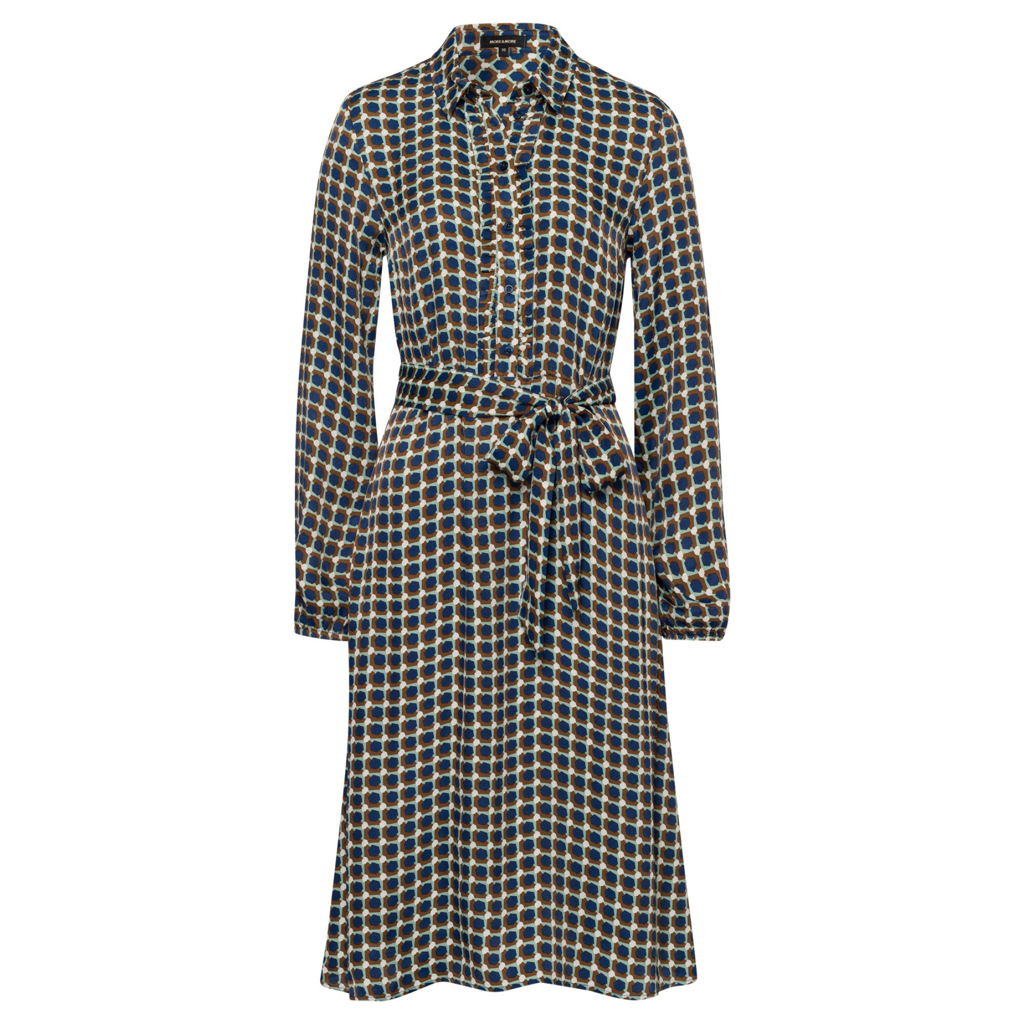 Sustainable Print Shirt Dress