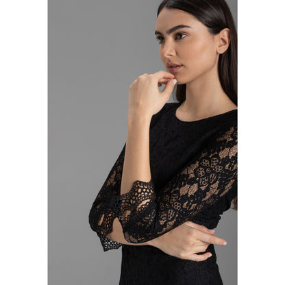 Black Lace Dress