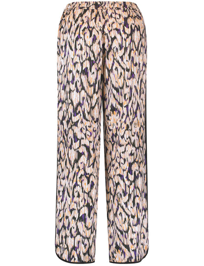 Patterned Slip-On Trousers_03