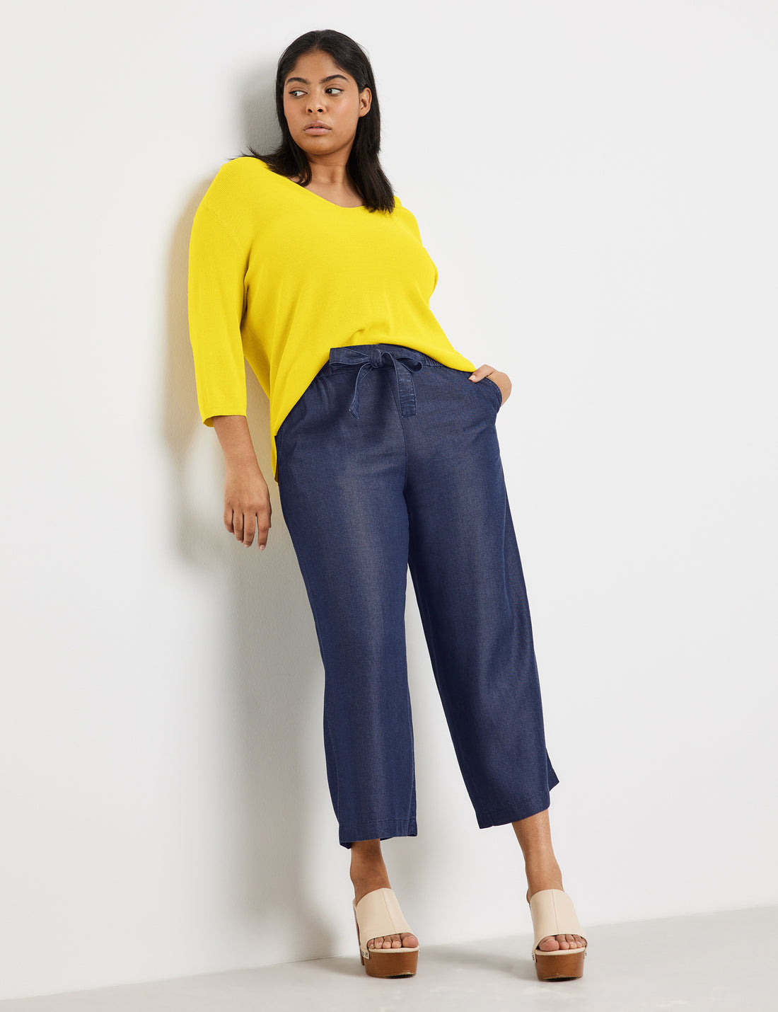 Denim-Look Culottes With A Subtle Shimmer, Lotta