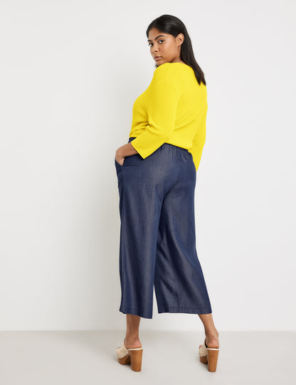 Denim-Look Culottes With A Subtle Shimmer, Lotta