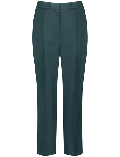 7/8-Length Trousers With Vertical Pintucks_220029-31340_50939_02