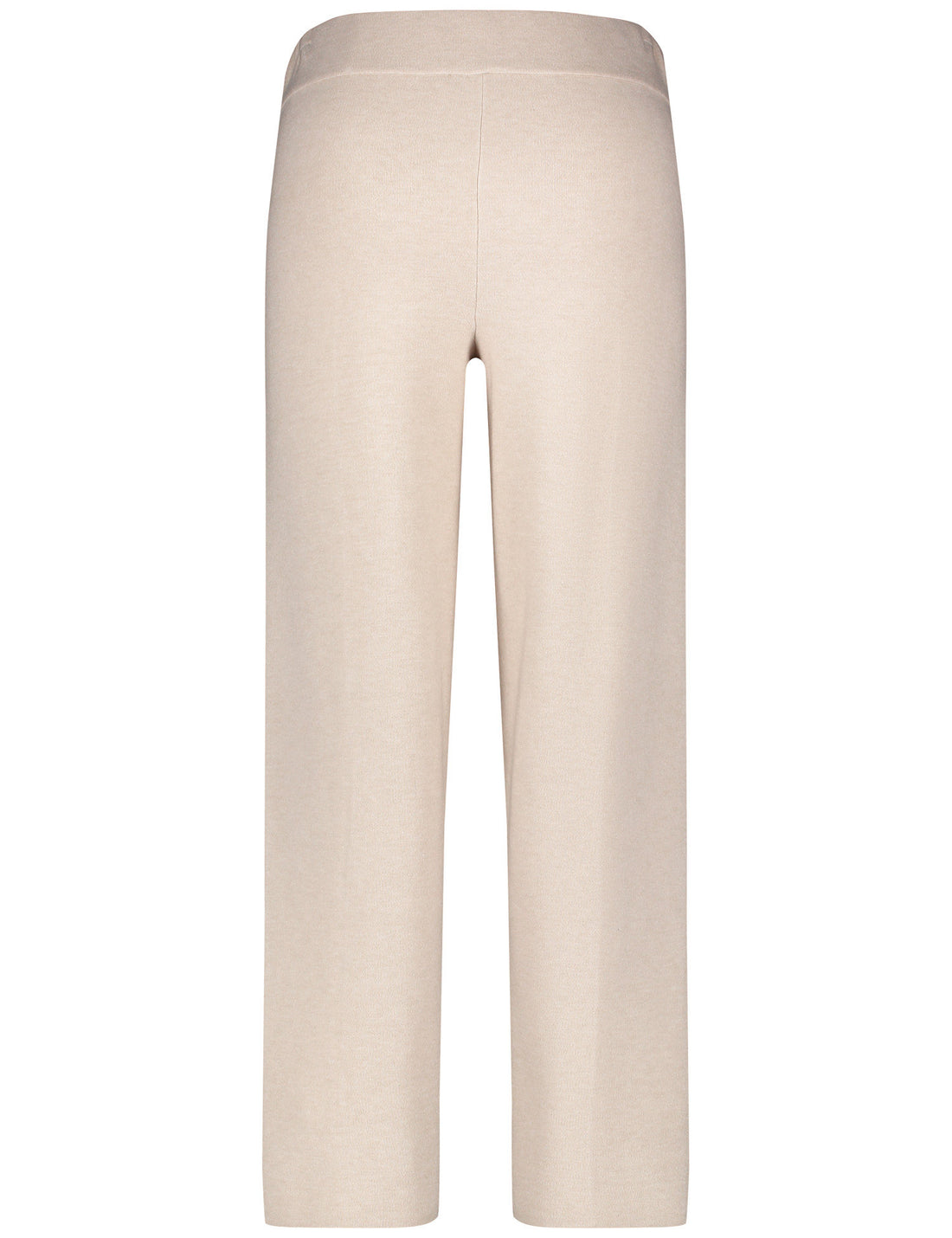 Beige Dress Trousers With Center Pleat_220032-35708_905440_02