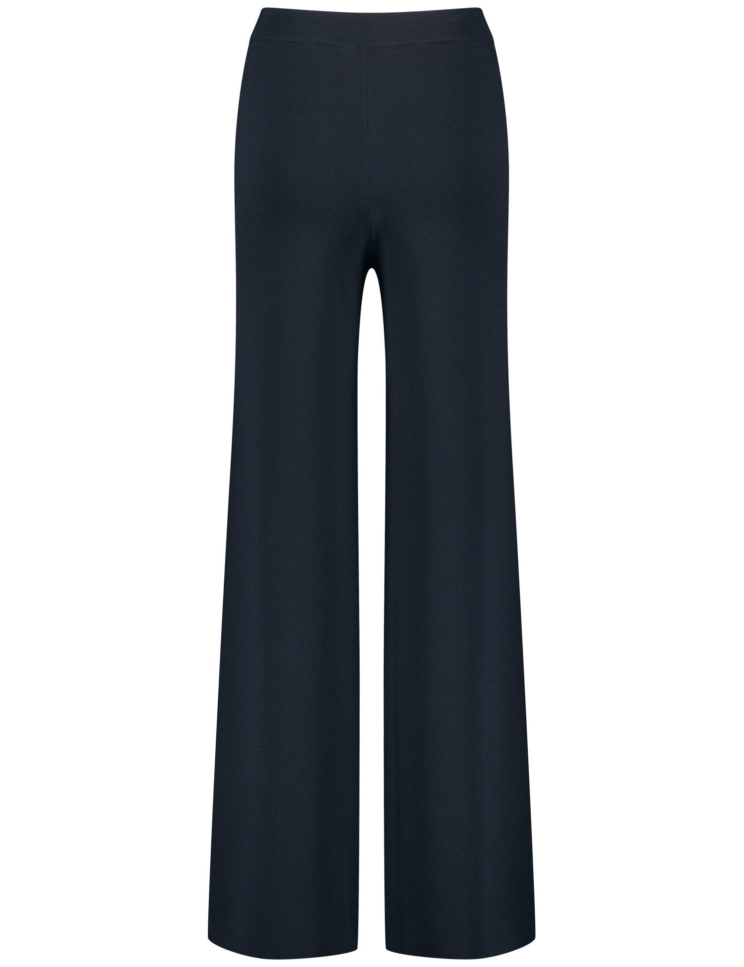 Comfortable Knitted Trousers With A Wide Leg_222199-44740_80890_03