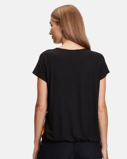 Black Shirt Short 1/2 Sleeve