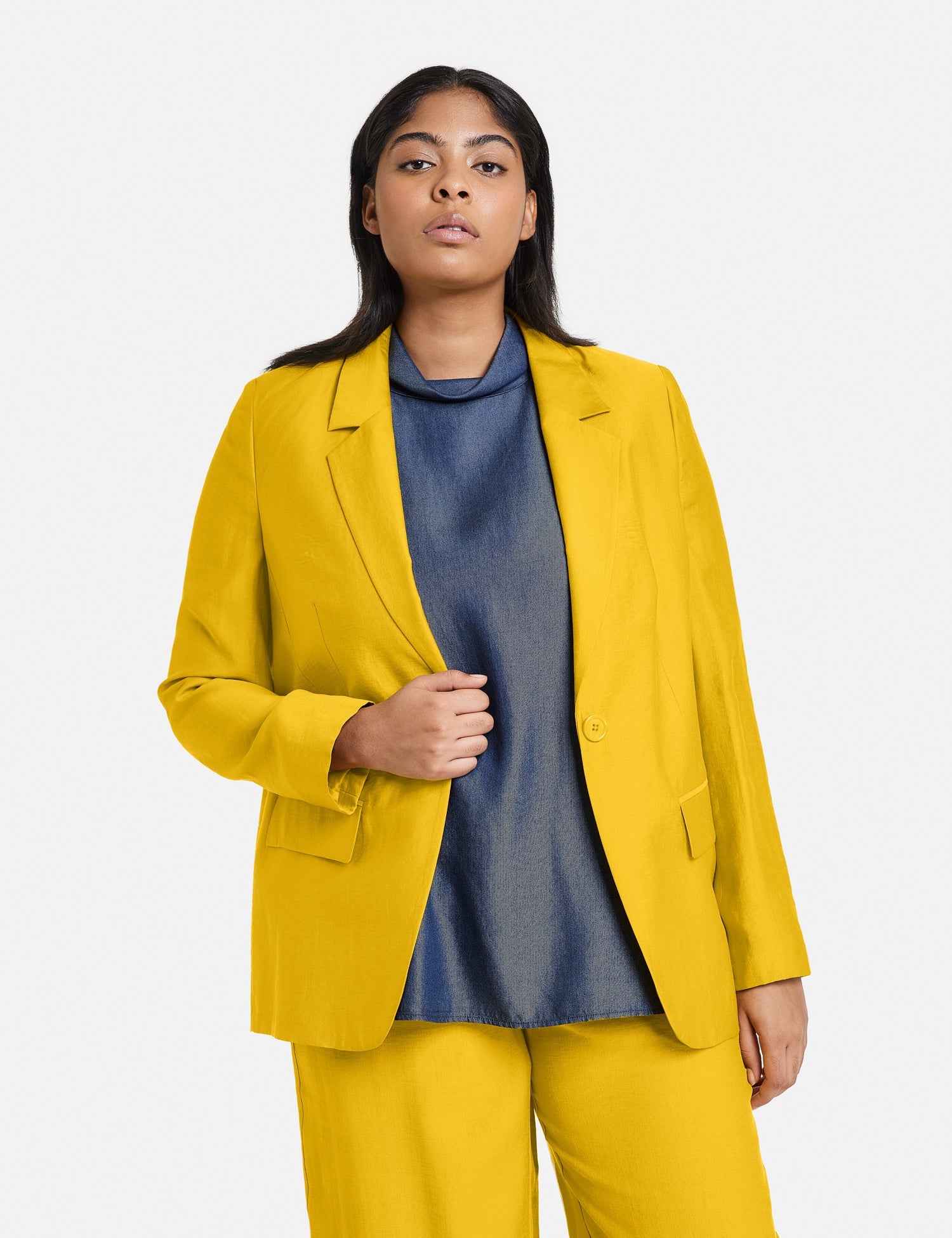 Finely Shimmering Blazer In A Casual Fit Samoon