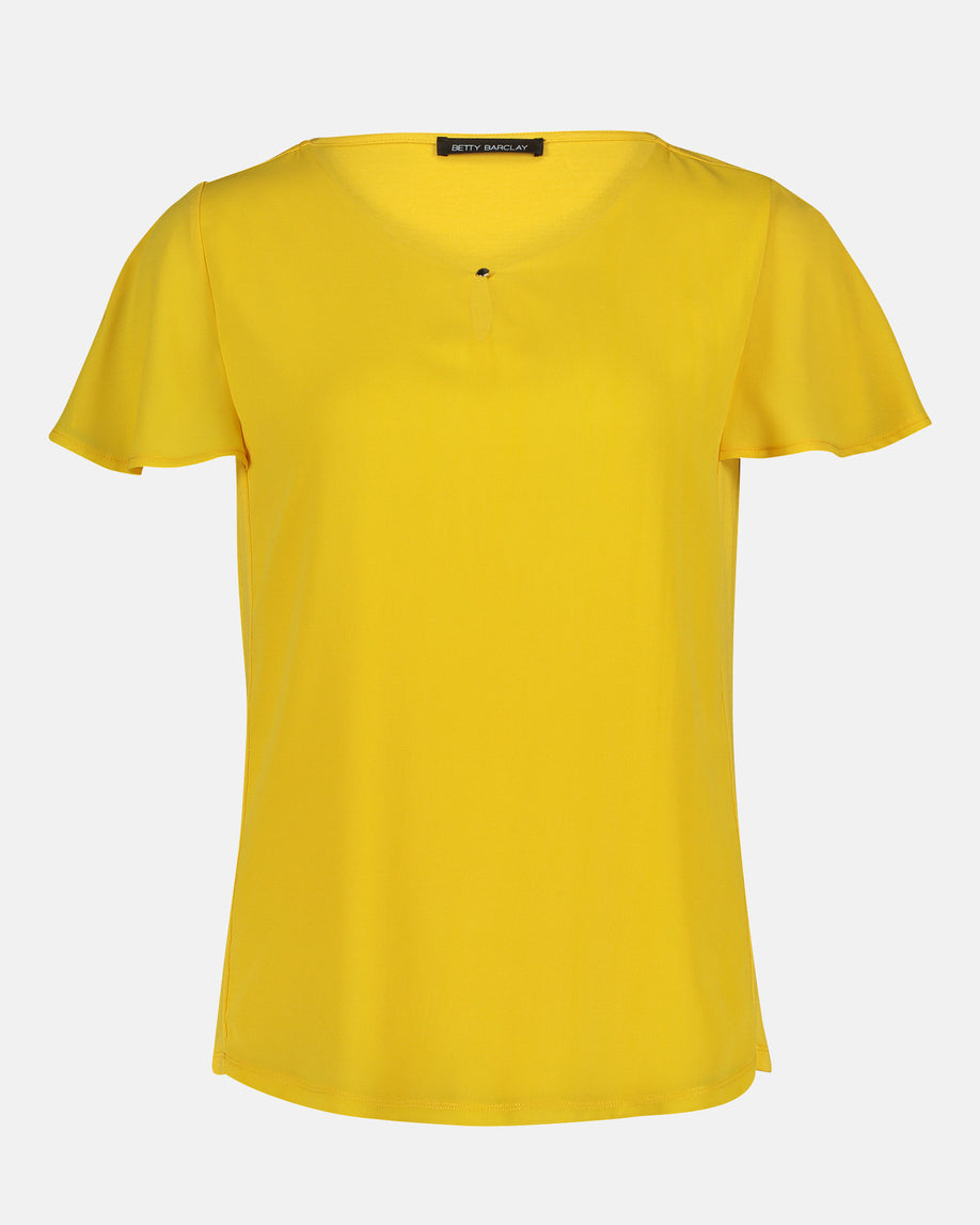 Yellow Shirt Short 1/2 Sleeve