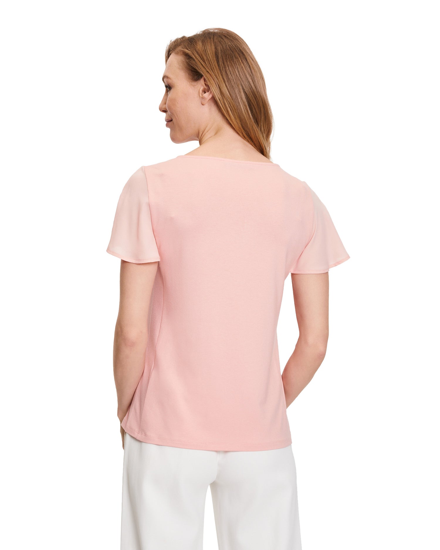 Pink Shirt Short 1/2 Sleeve