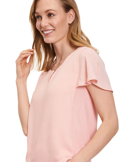Pink Shirt Short 1/2 Sleeve