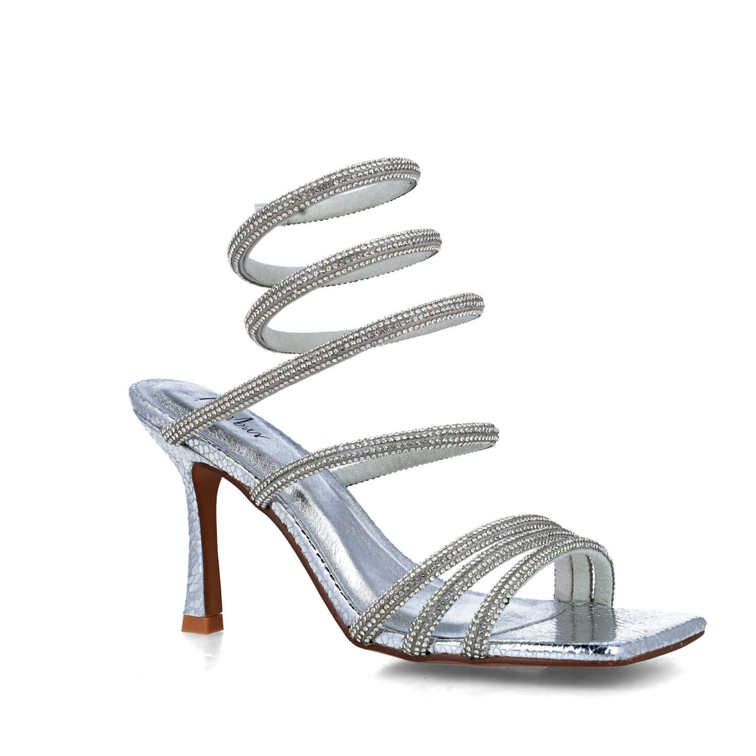 Silver Evening Shoes