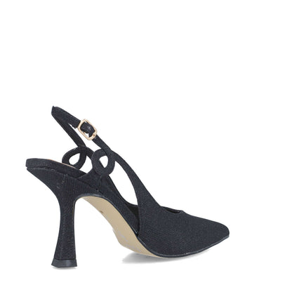 Black Slingback Pumps