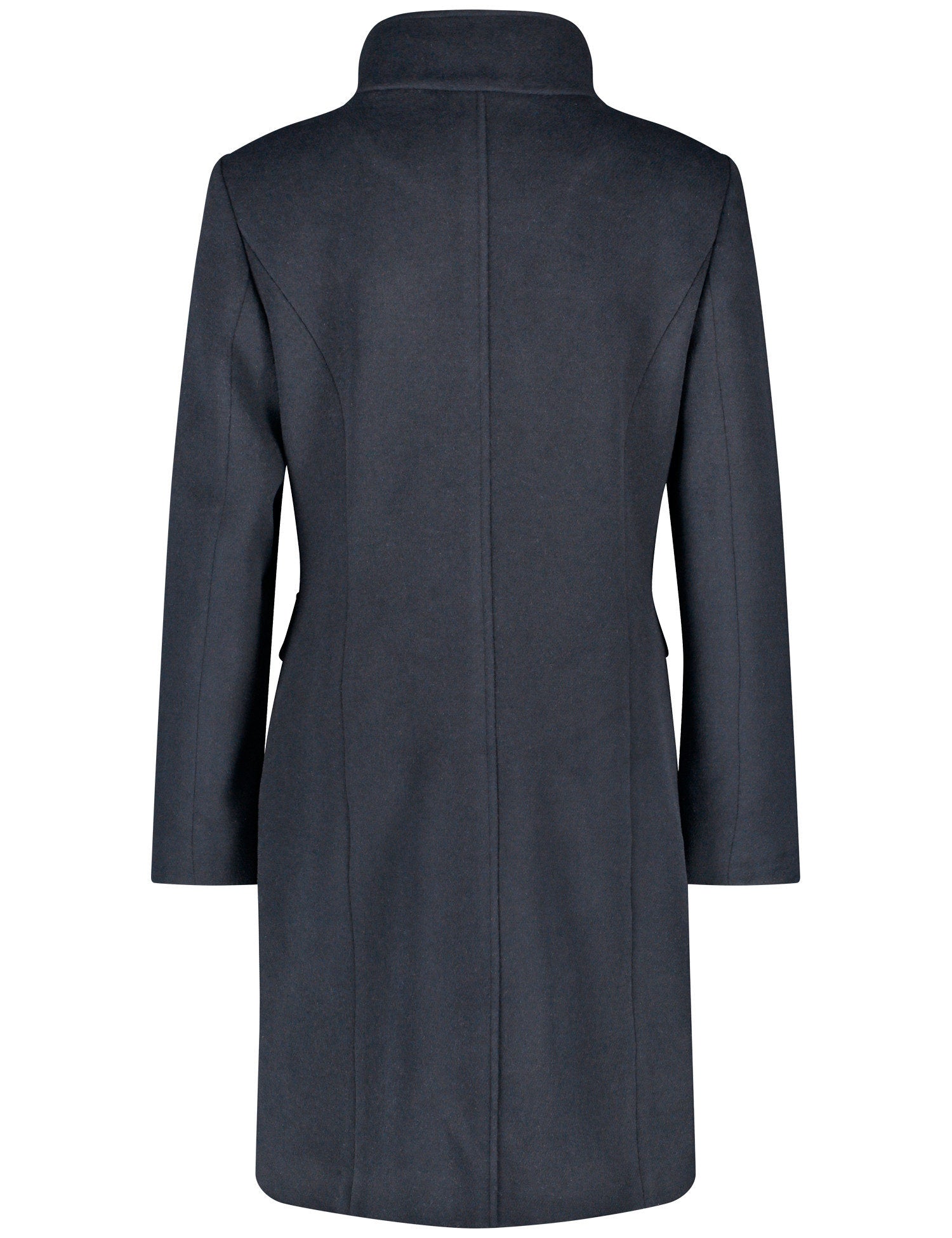 Short Wool Coat With A Stand Up Collar_250235-31131_80880_03