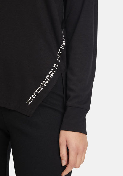 Sweatshirt With Side Slots