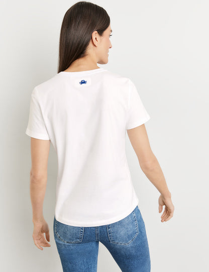 T-Shirt With A Nautical Front Print_270023-44027_99700_06