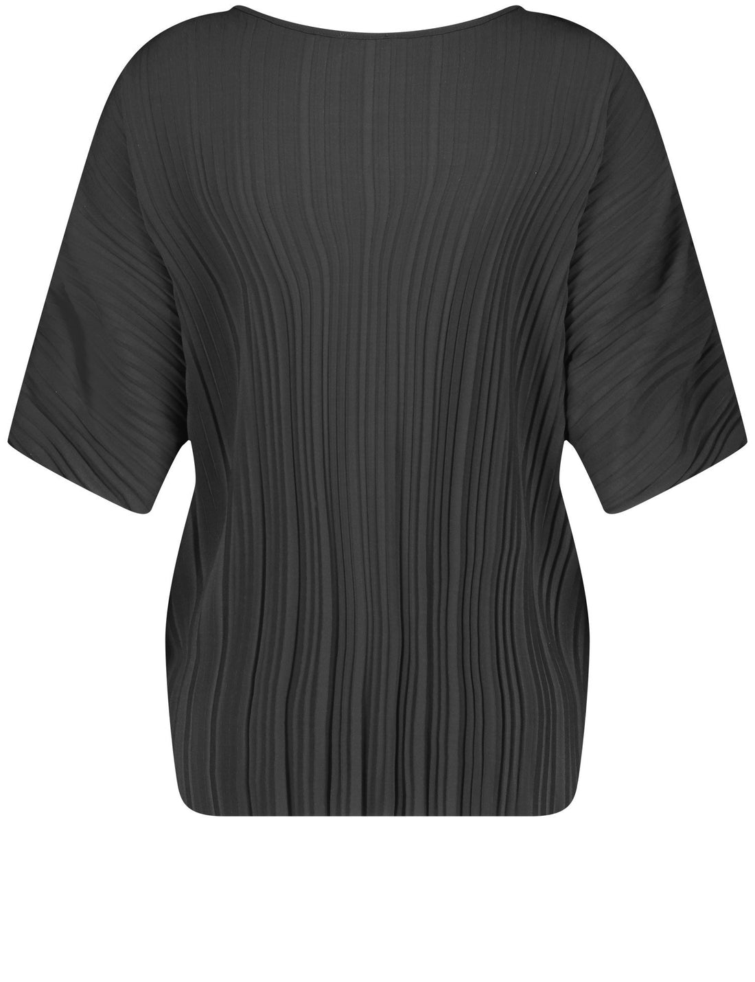 Short Sleeve Textured Blouse_270202-35001_11000_02