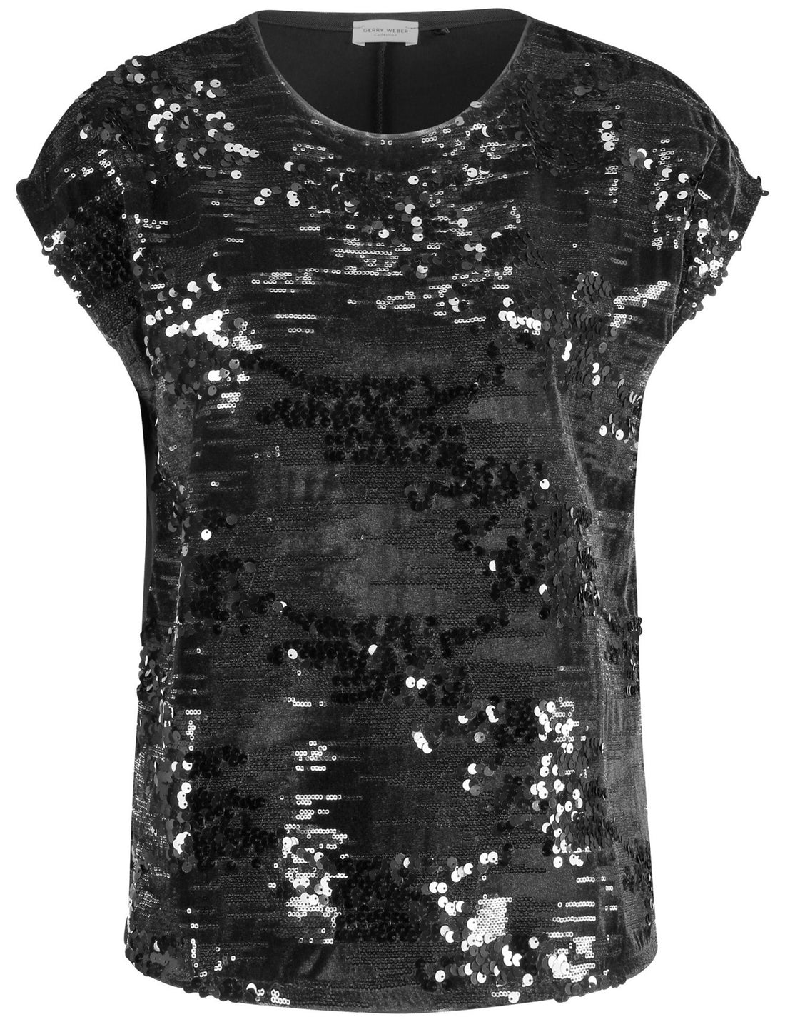 Elegant Top With Fabric Panelling And Sequin Embellishment_270249-35046_11000_02