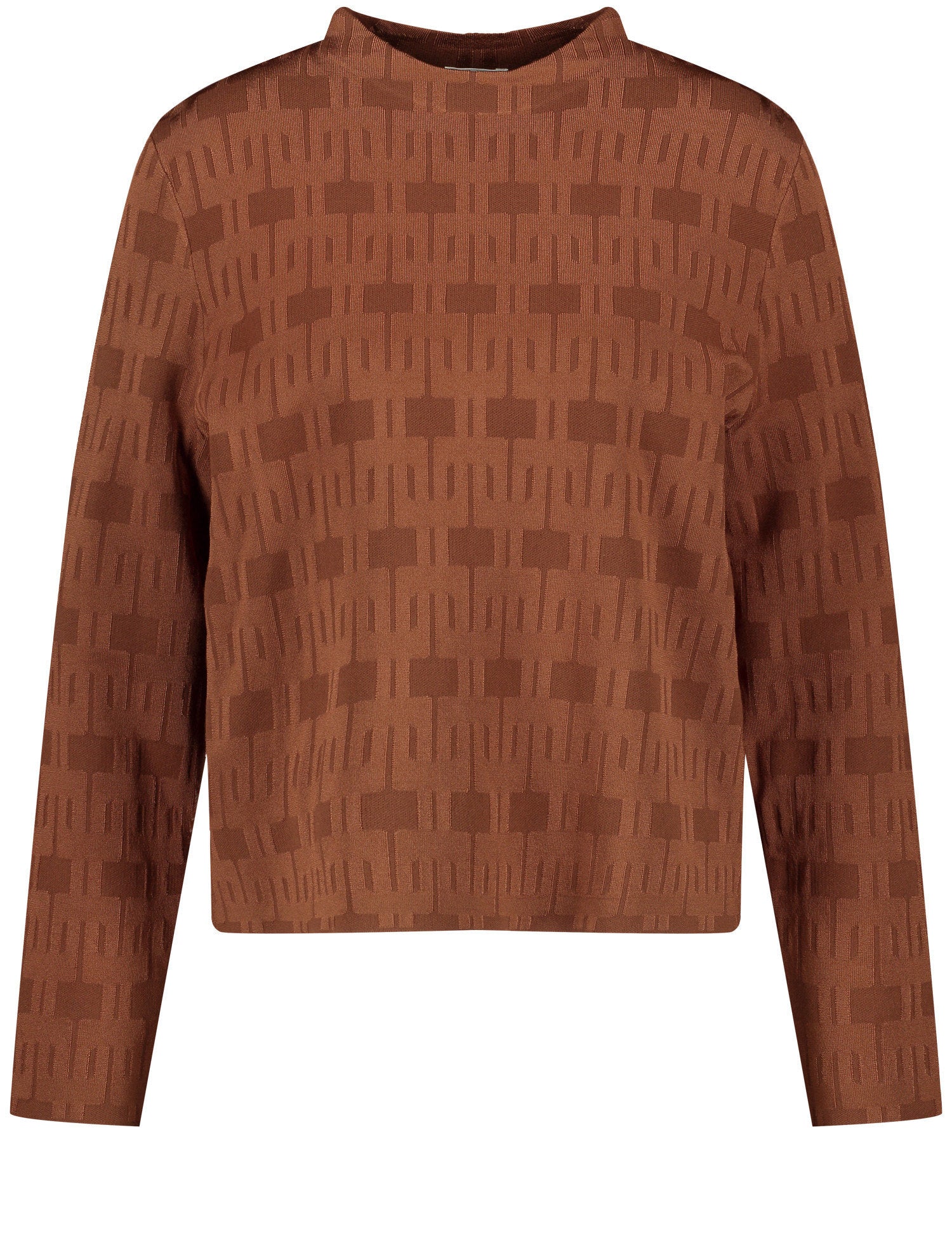 Jumper With A Short Stand Up Collar And A Jacquard Pattern_271022-35719_60703_02