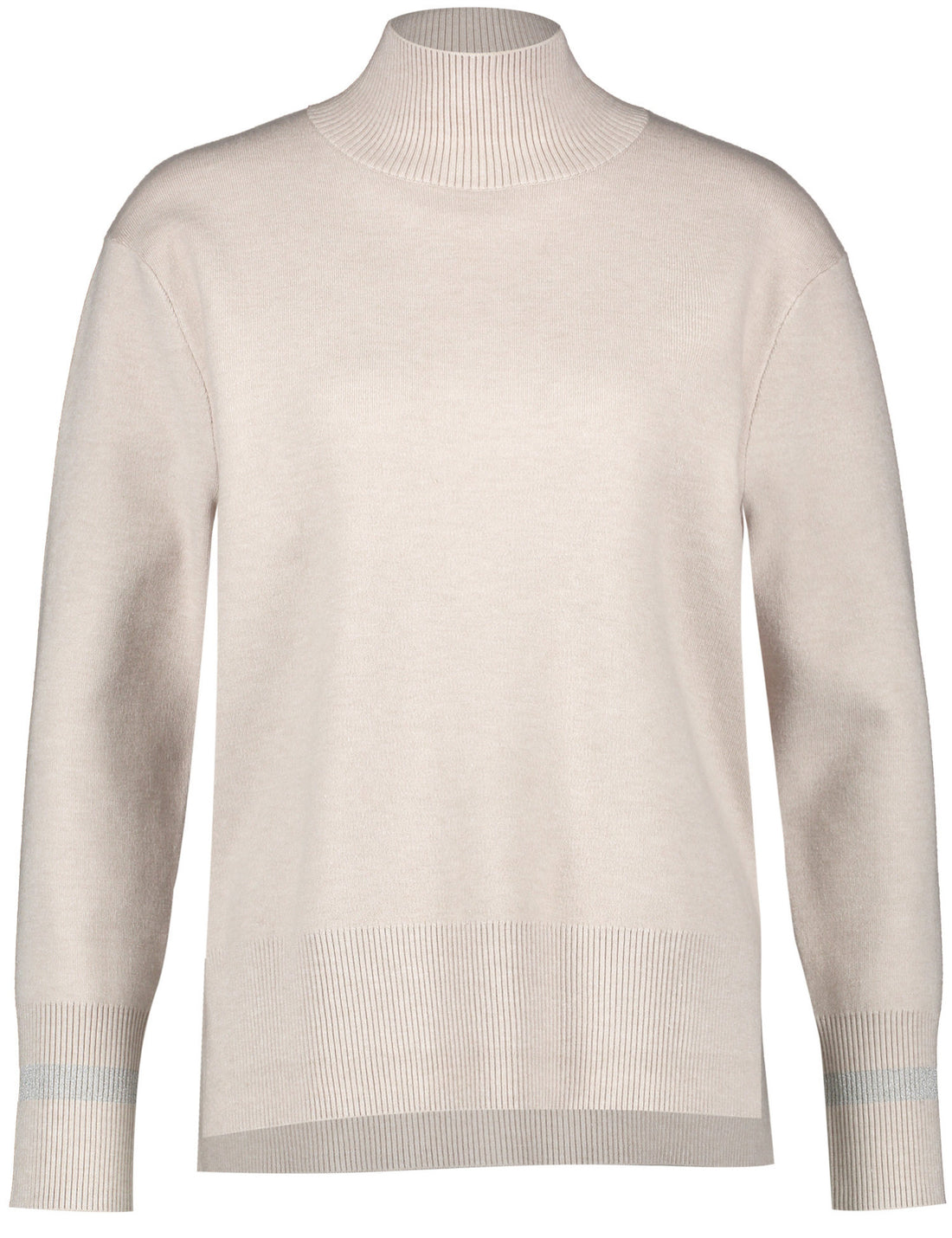Soft Jumper With A Turtleneck And Elongated Back Section_271033-35708_905440_02