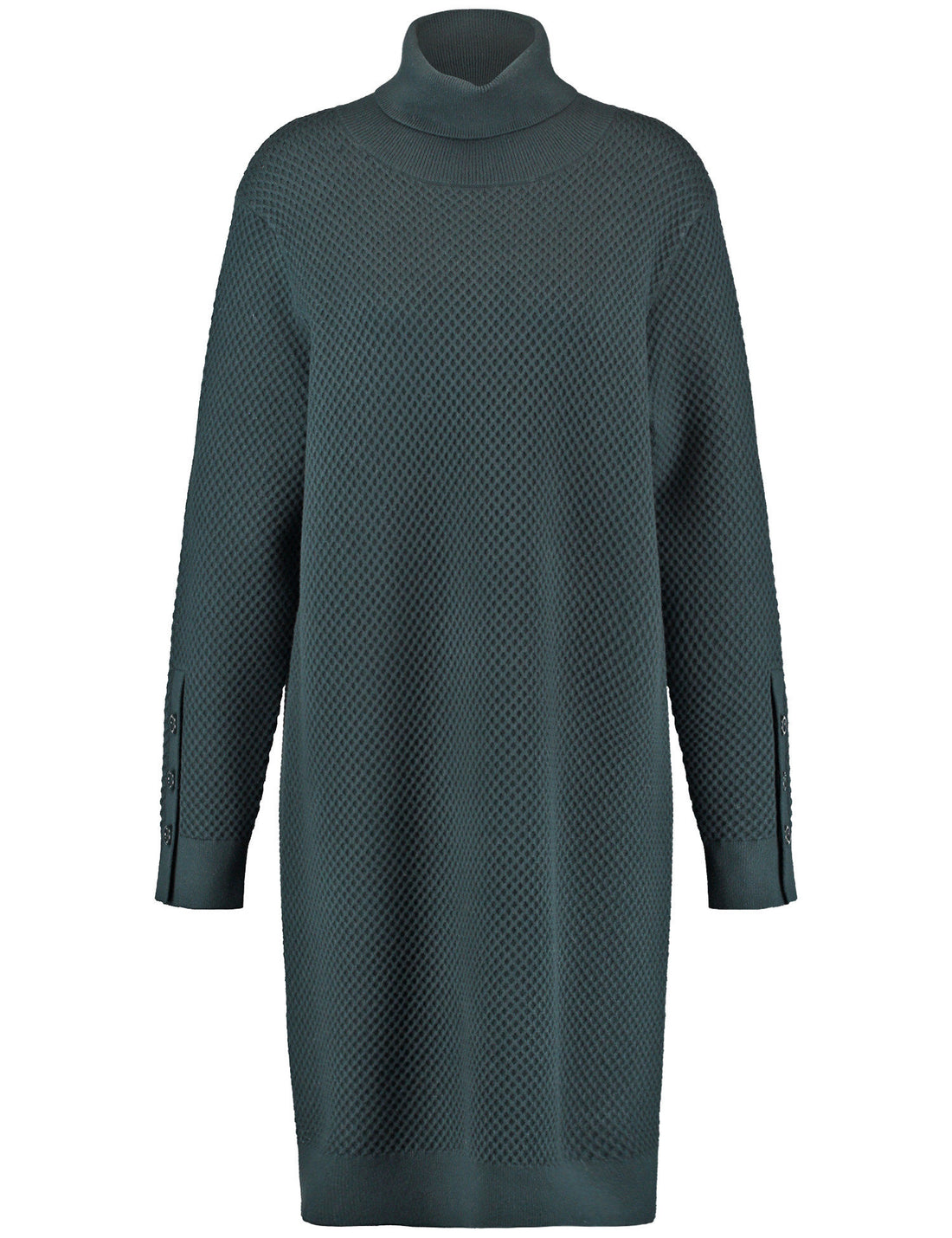 Knit Dress With A Polo Collar And A Button Detail On The Sleeves_280106-35713_50939_02