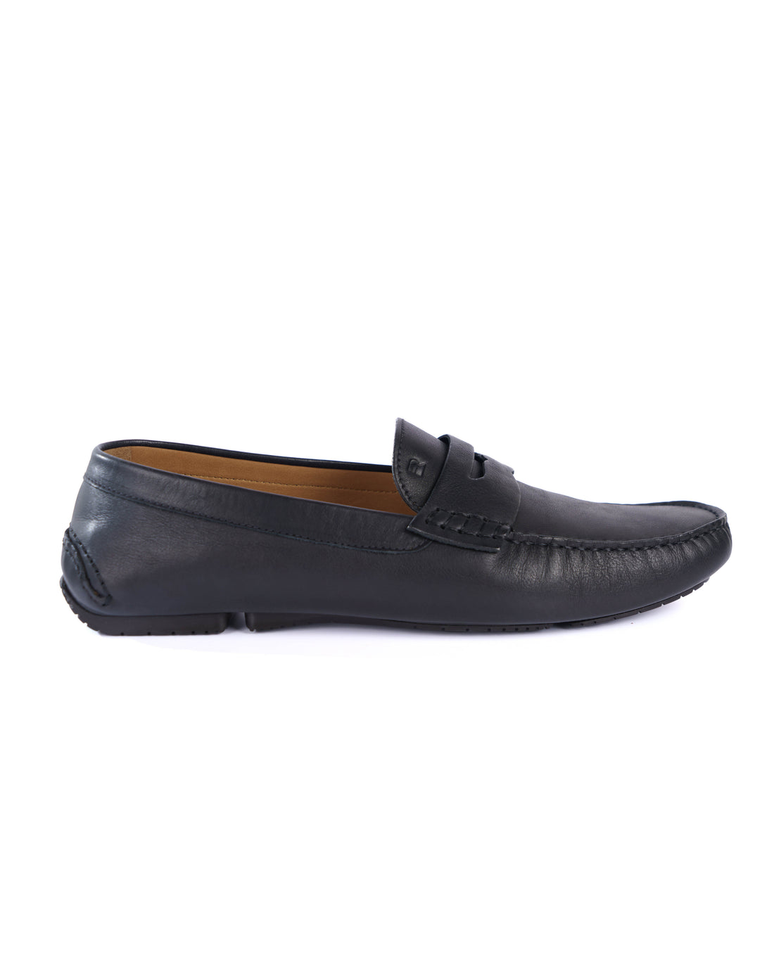 Blue Loafer Shoes - BEVAVA