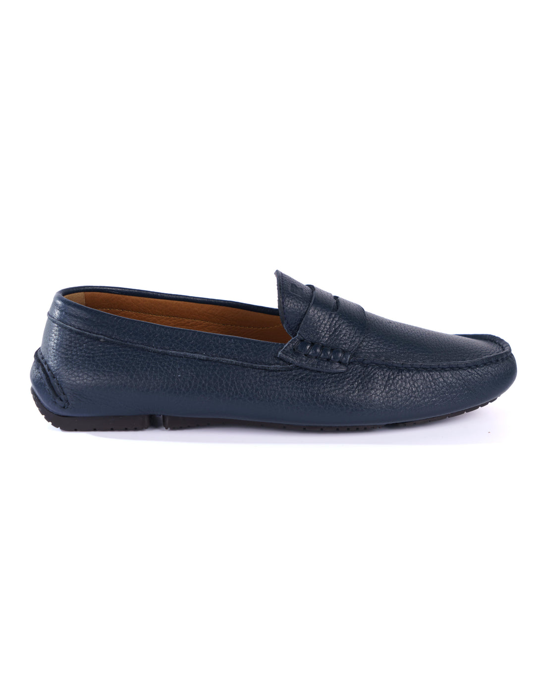 Blue Loafer Shoes - BEVAVA