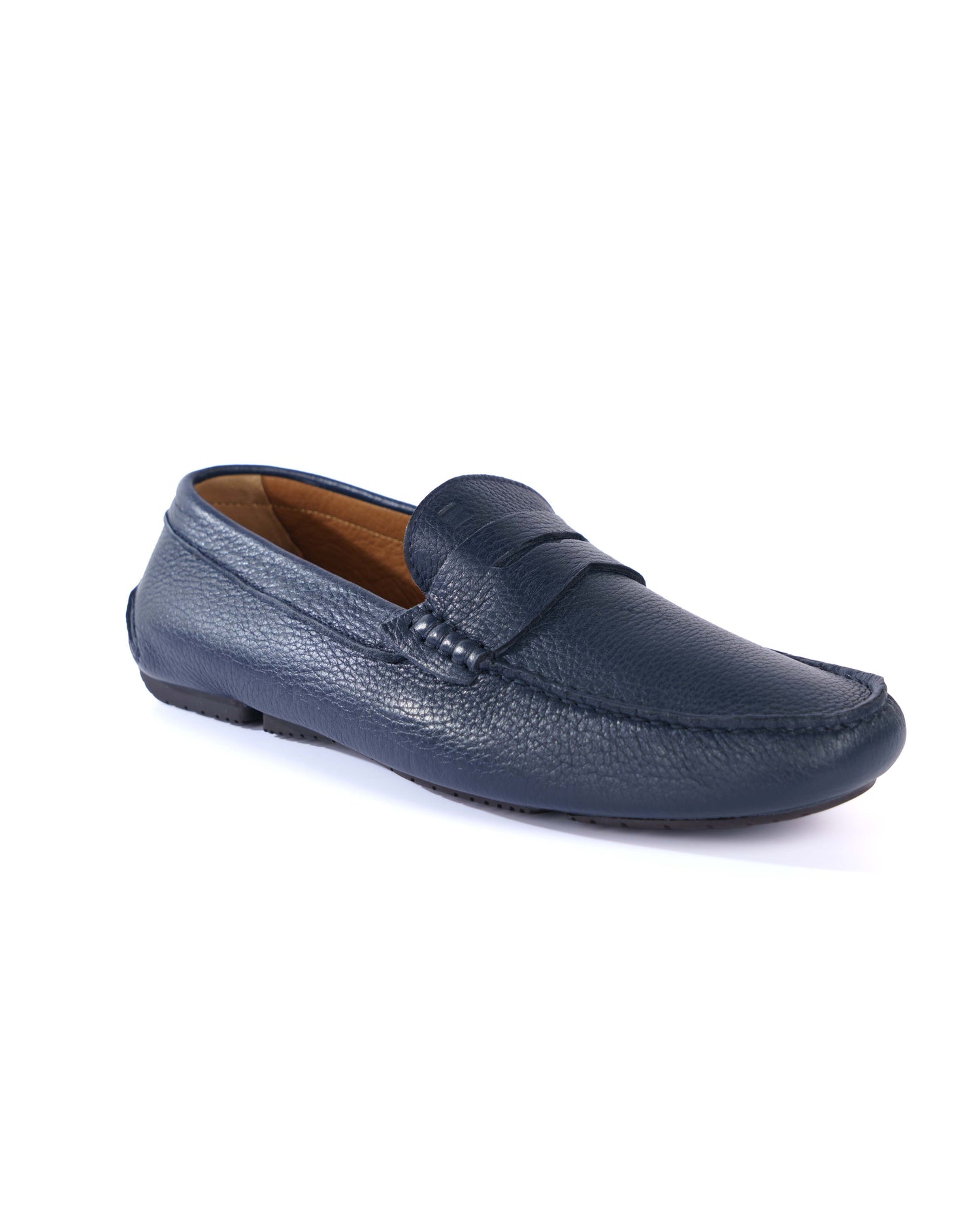 Blue Loafer Shoes