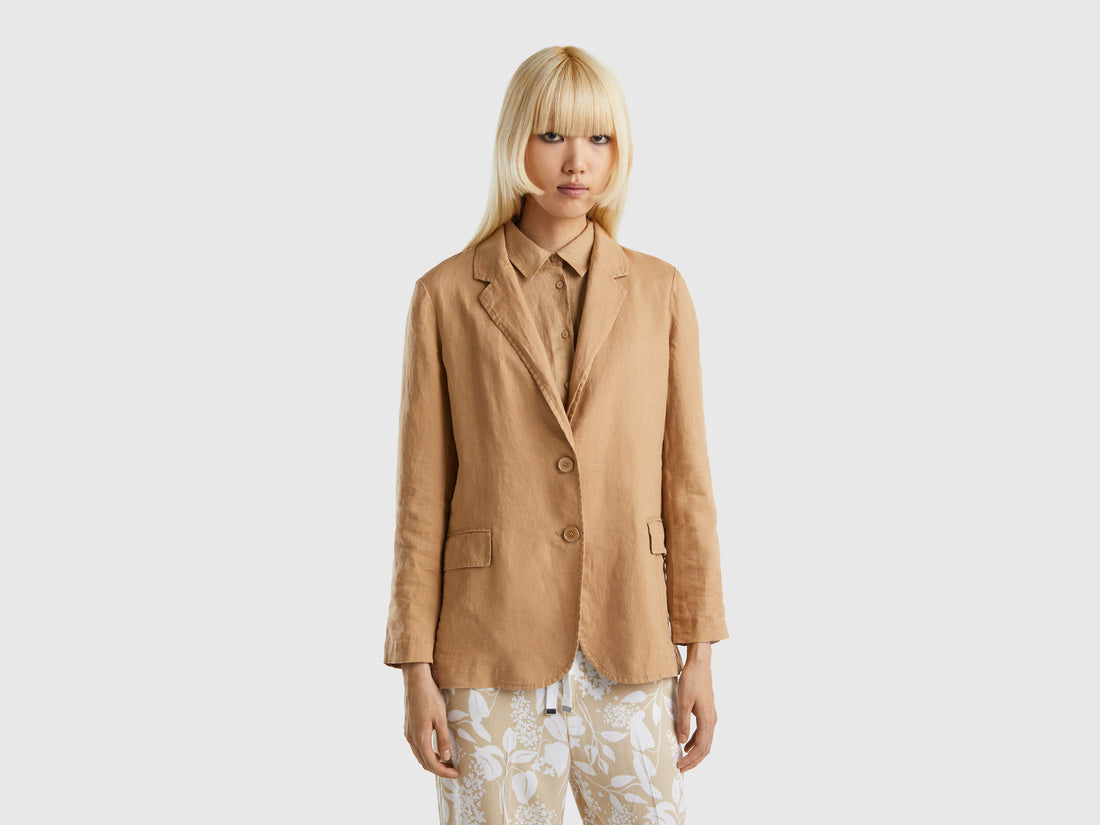 Blazer In Pure Linen_2AGHDW00R_193_01