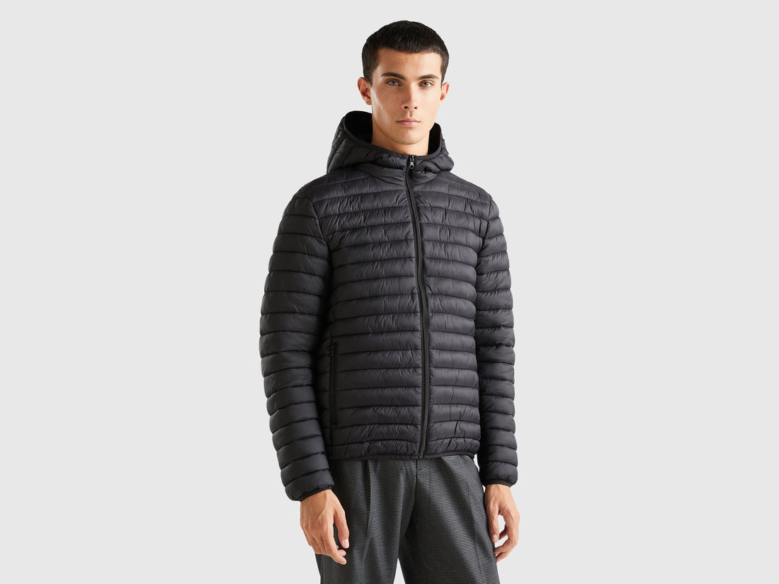 Padded Jacket With Recycled Wadding_2BA2UN02O_100_01