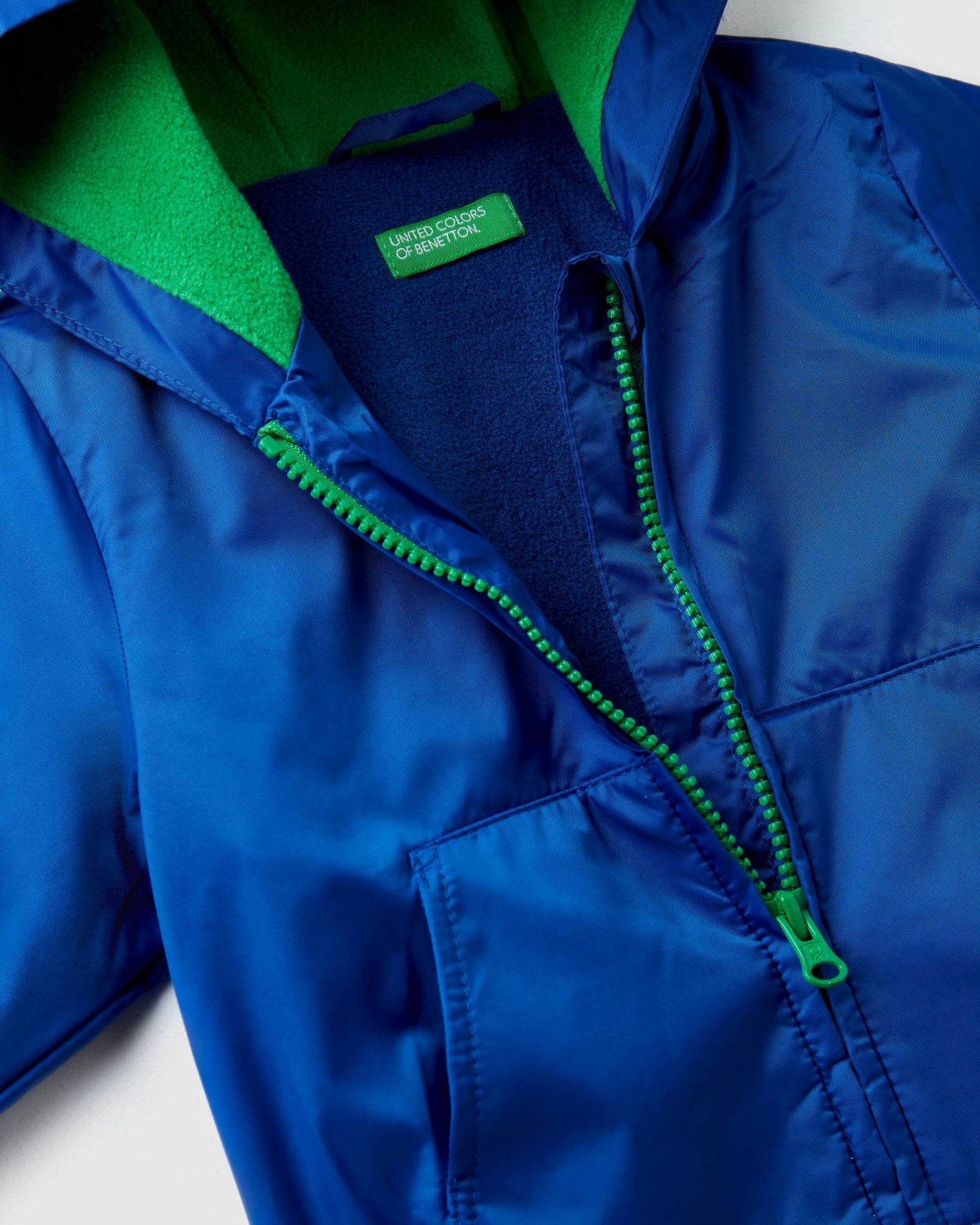 Middle Blue Jacket Benetton