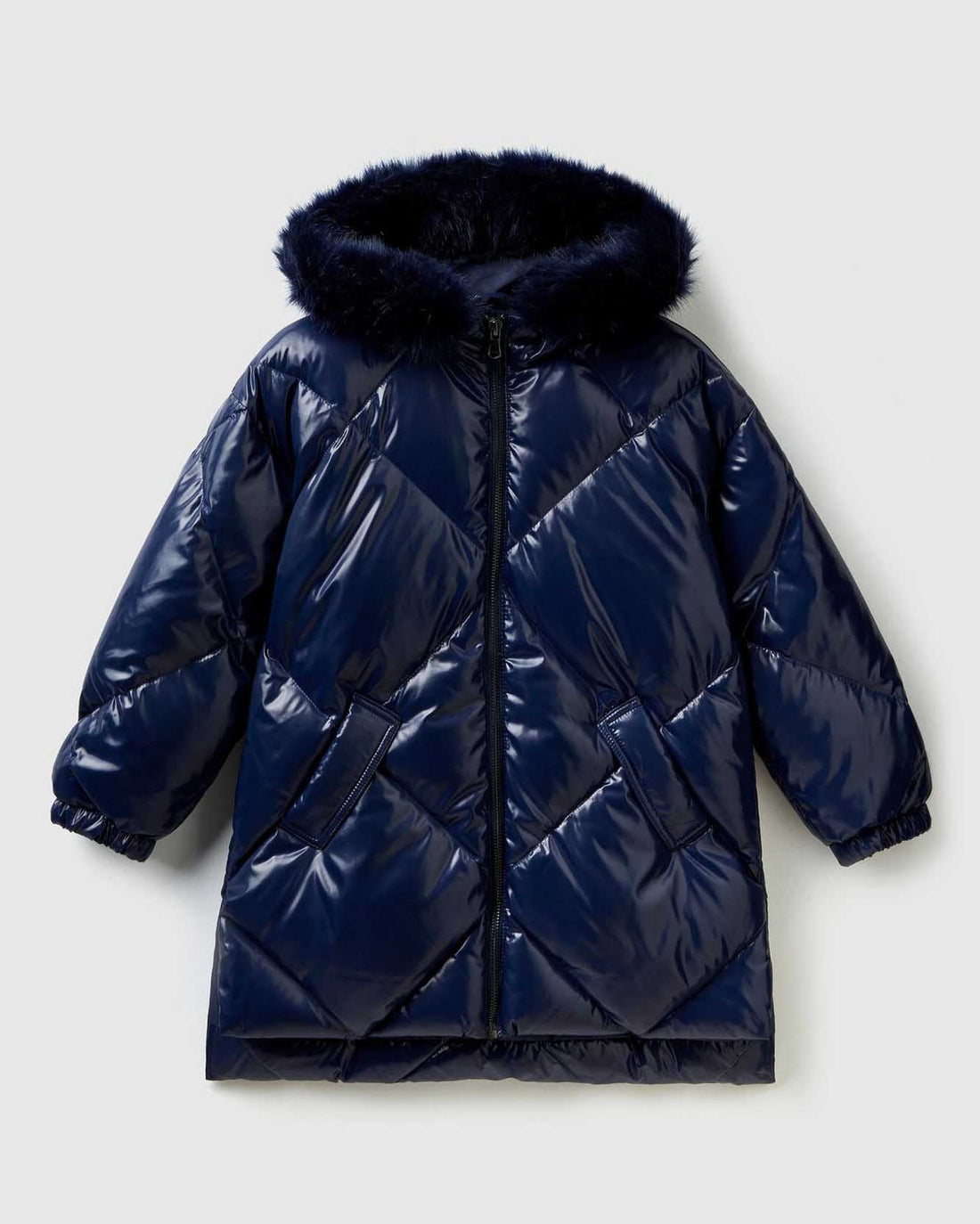 Dark Blue Jacket Benetton